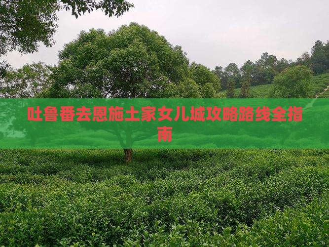 吐鲁番去恩施土家女儿城攻略