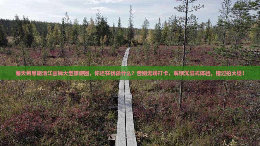 春天到恩施清江画廊大型旅游团