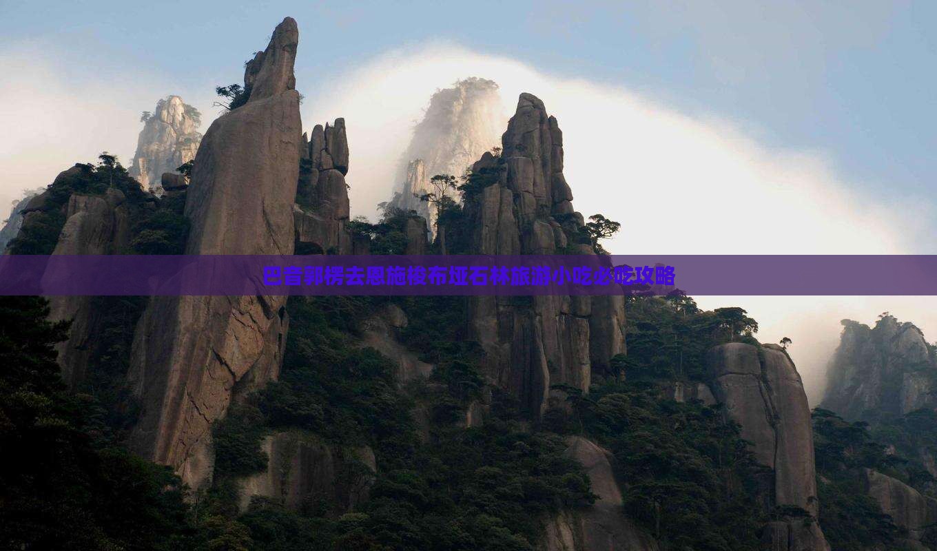 巴音郭楞去恩施梭布垭石林旅游小吃