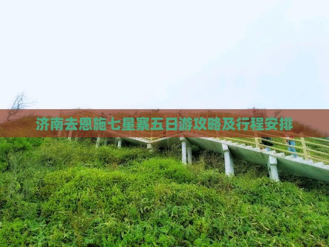 济南去恩施七星寨五日游