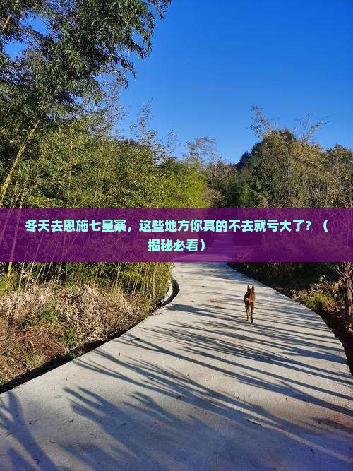 冬天到恩施七星寨必去地