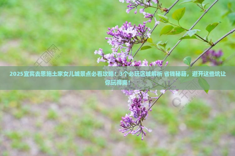 宜宾去恩施土家女儿城景点