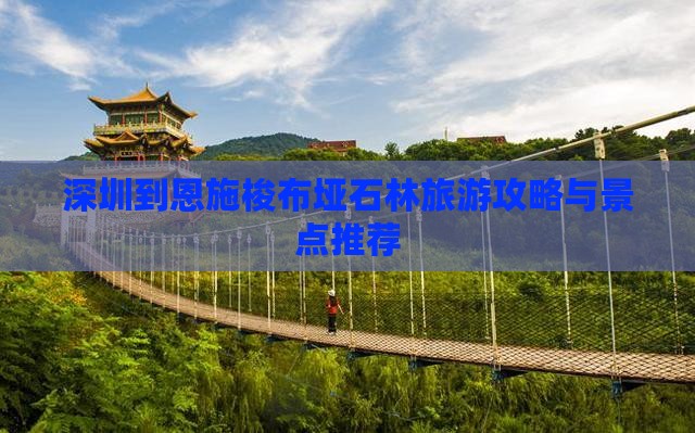 深圳到恩施梭布垭石林个人游