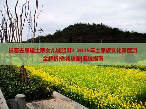 长葛去恩施土家女儿城旅游