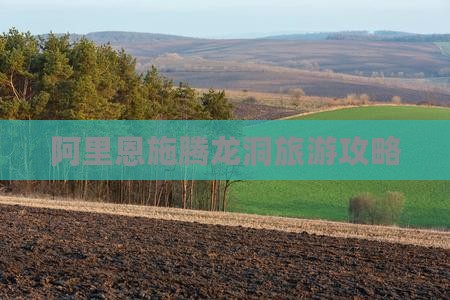 阿里去恩施腾龙洞攻略