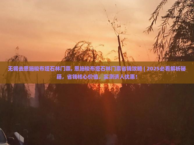 无锡去恩施梭布垭石林门票