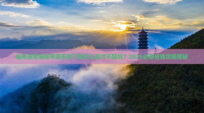 仙桃去恩施梭布垭石林门票