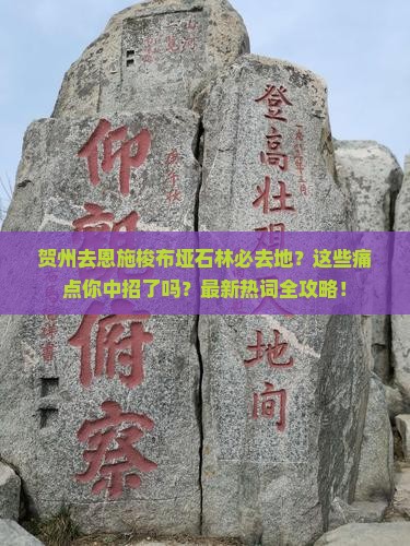 贺州去恩施梭布垭石林必去地