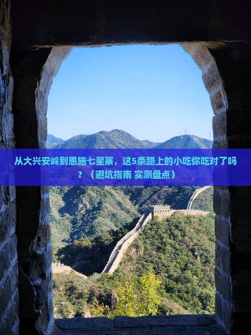 大兴安岭到恩施七星寨旅游小吃