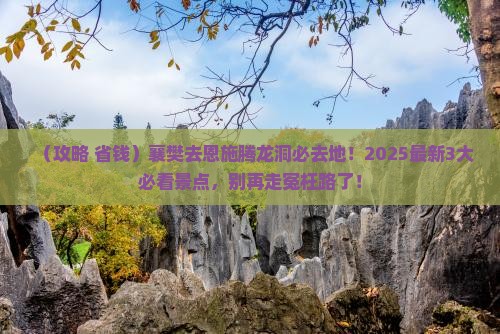 襄樊去恩施腾龙洞必去地