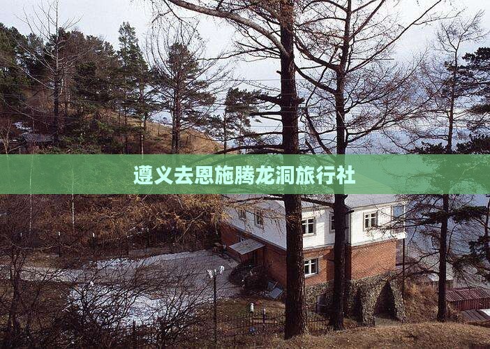 遵义去恩施腾龙洞旅行社