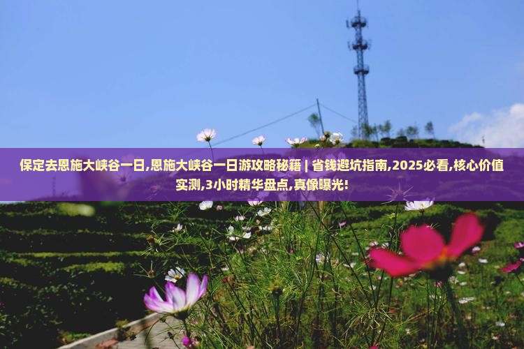 保定去恩施大峡谷一日