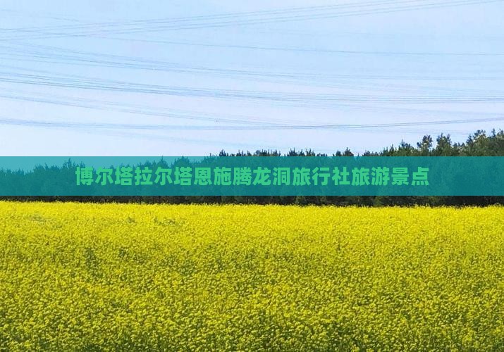 博尔塔拉去恩施腾龙洞旅行社