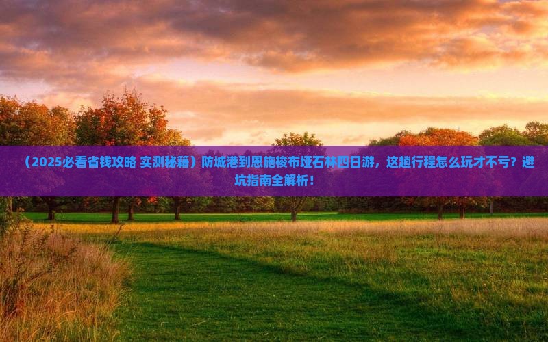 防城港到恩施梭布垭石林四日游