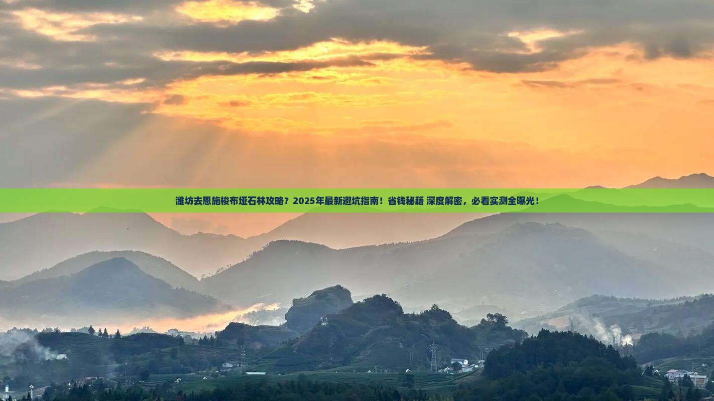 潍坊去恩施梭布垭石林攻略