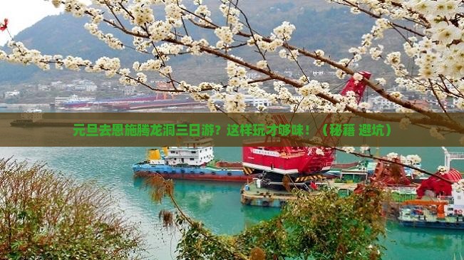 元旦到恩施腾龙洞三日游