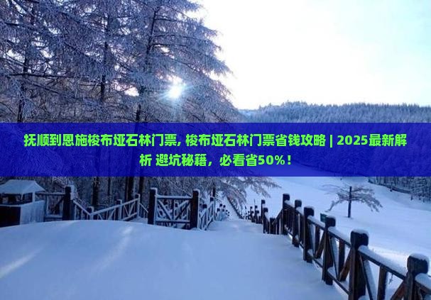 抚顺到恩施梭布垭石林门票