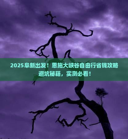 阜新到恩施大峡谷自由行