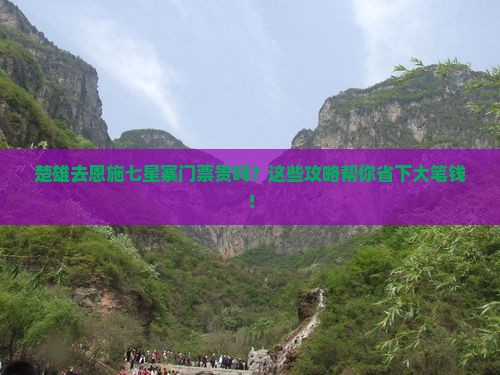 楚雄去恩施七星寨门票