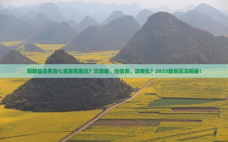 鄢陵县去恩施七星寨哪里玩 鄢陵县去恩施七星寨哪里玩