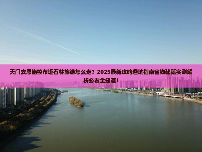 天门去恩施梭布垭石林旅游