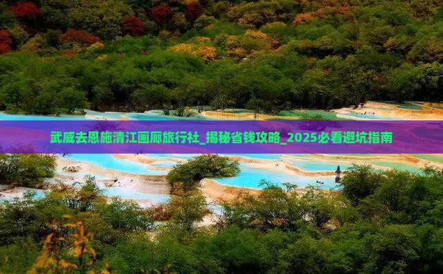 武威去恩施清江画廊旅行社