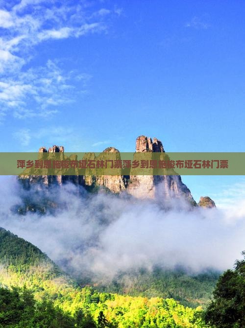 萍乡到恩施梭布垭石林门票