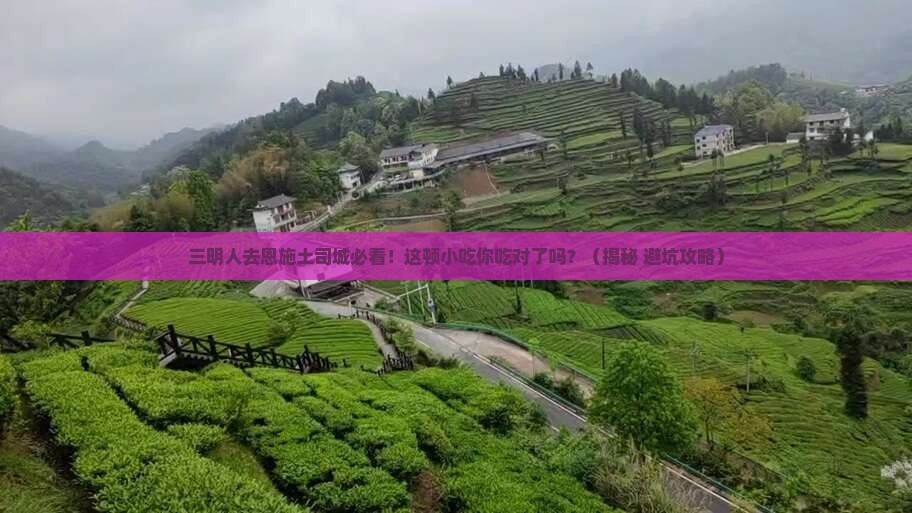三明去恩施土司城旅游小吃
