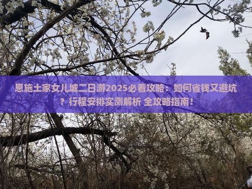 恩施去恩施土家女儿城二日游