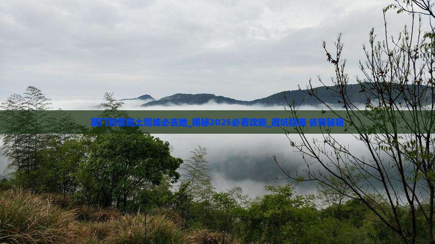 厦门到恩施土司城必去地