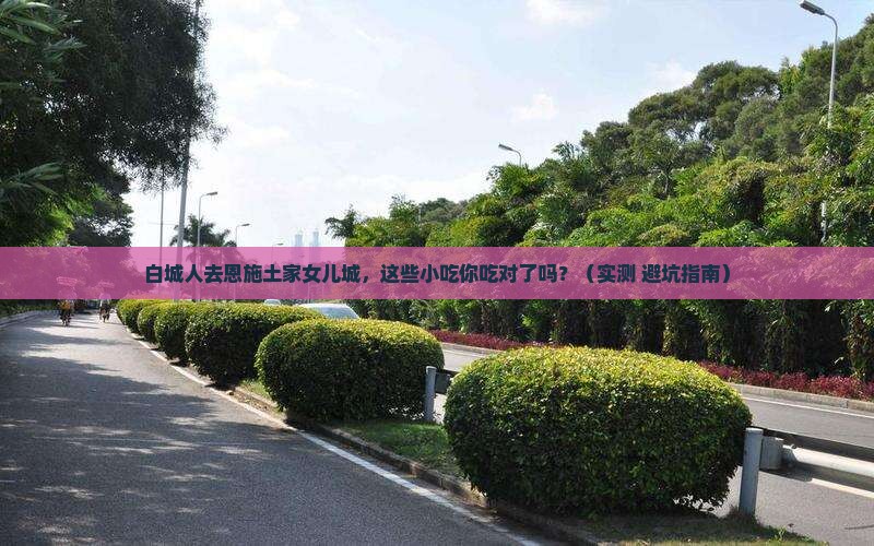 白城去恩施土家女儿城旅游小吃