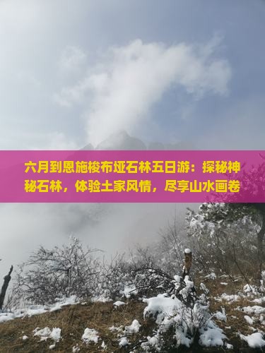 六月到恩施梭布垭石林五日游