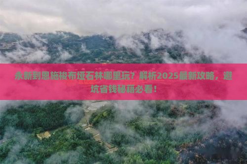 永新到恩施梭布垭石林哪里玩
