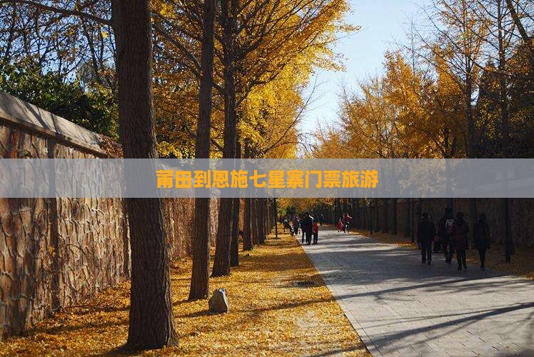 莆田到恩施七星寨门票 莆田到恩施七星寨门票