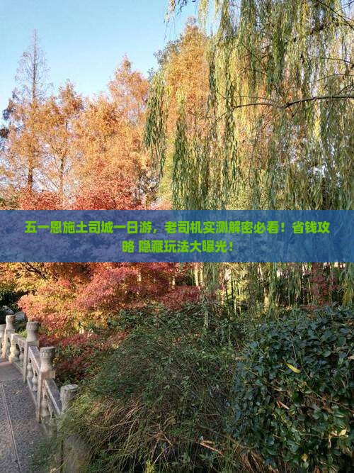 劳动节到恩施土司城一日