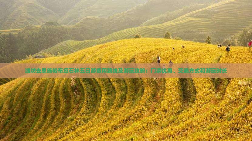 潍坊去恩施梭布垭石林五日游