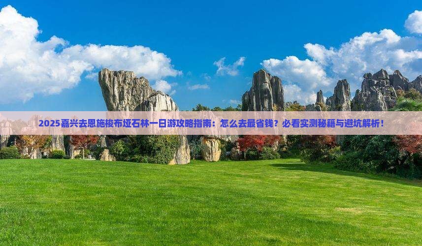 嘉兴去恩施梭布垭石林一日