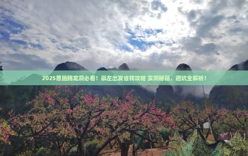 崇左去恩施腾龙洞旅行社