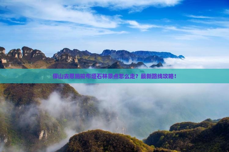 保山去恩施梭布垭石林景点