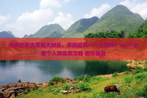 株洲去恩施大峡谷个人游