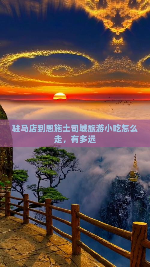 驻马店到恩施土司城旅游小吃