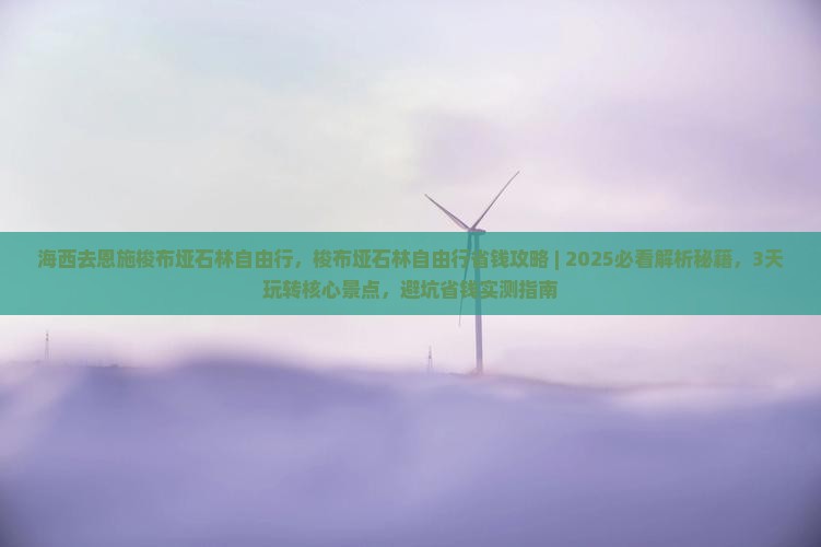 海西去恩施梭布垭石林自由行