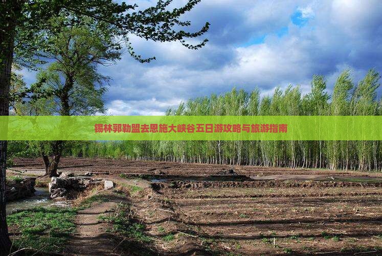 锡林郭勒盟去恩施大峡谷五日游