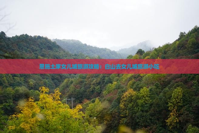 白山去恩施土家女儿城旅游小吃