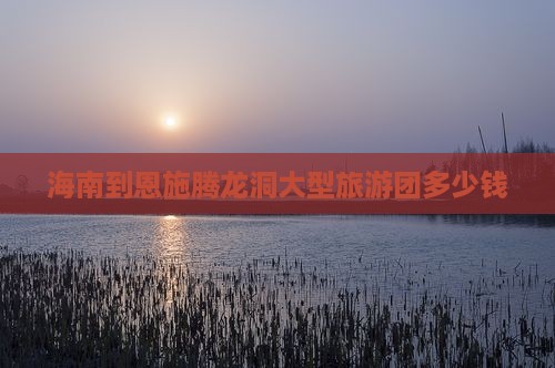 海南到恩施腾龙洞大型旅游团