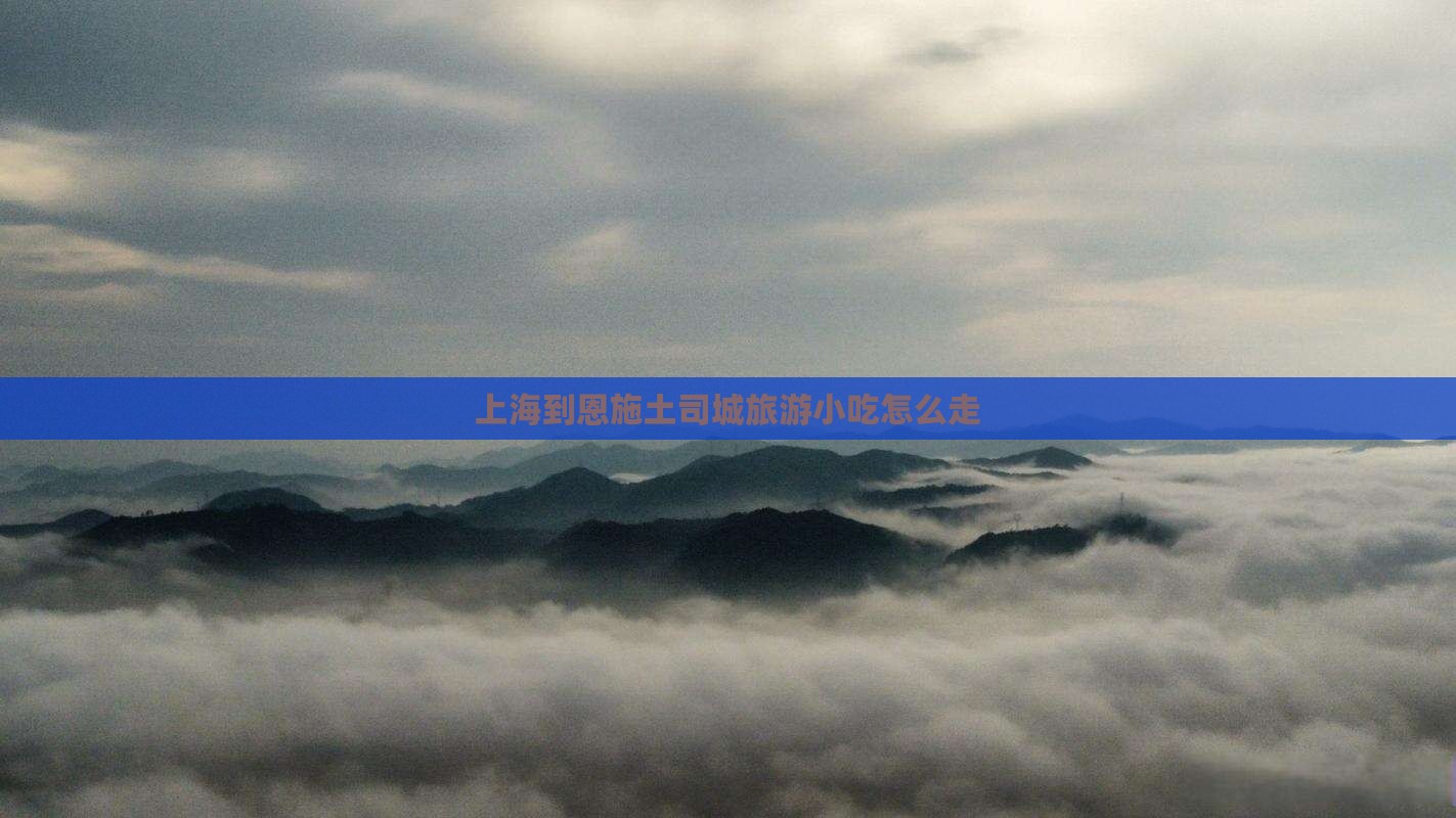 上海到恩施土司城旅游小吃