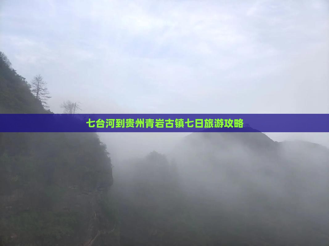 七台河到贵州青岩古镇七日游