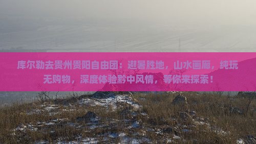 库尔勒去贵州贵阳自由团