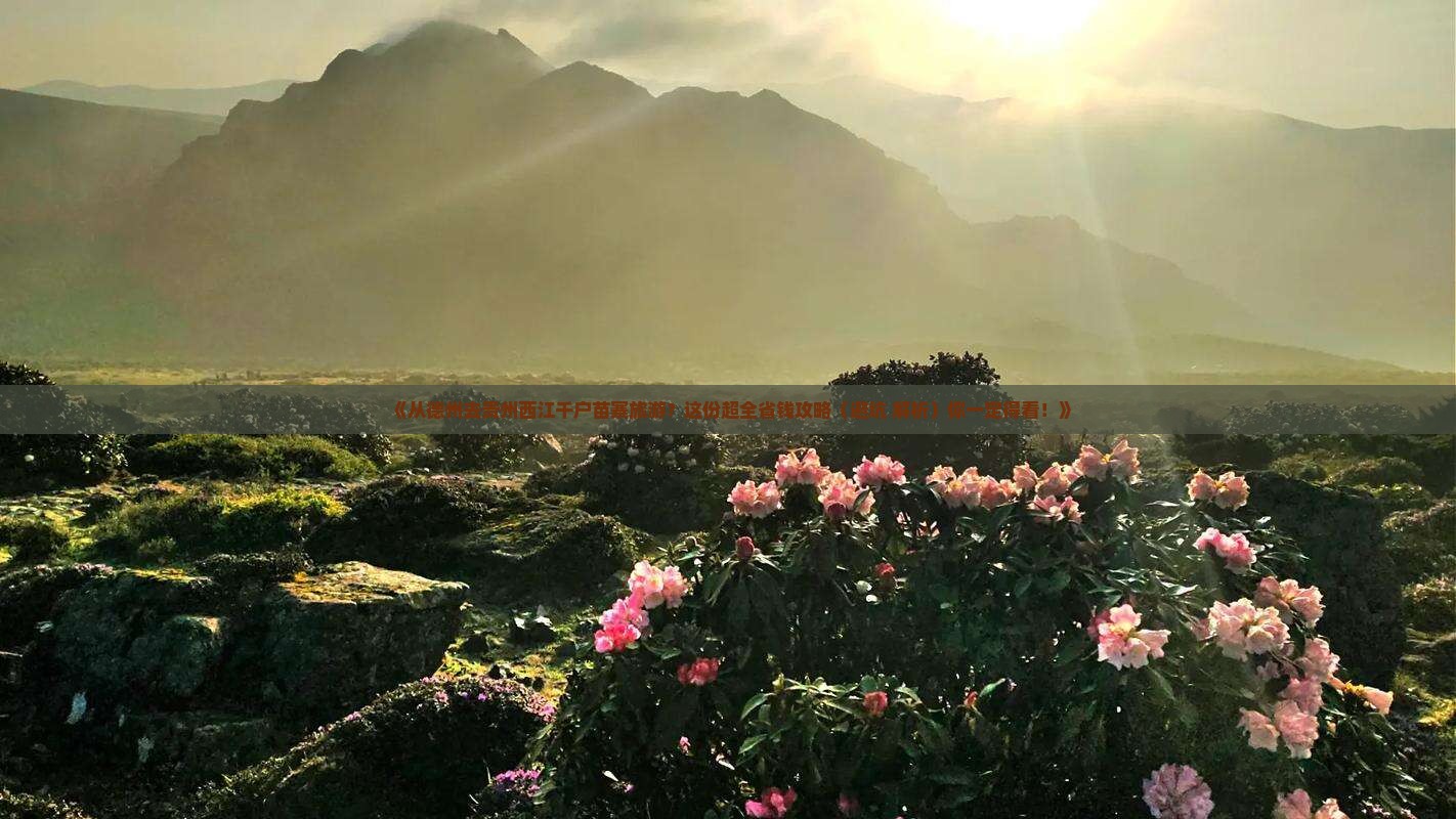 德州到贵州西江千户苗寨旅游 德州到贵州西江千户苗寨旅游