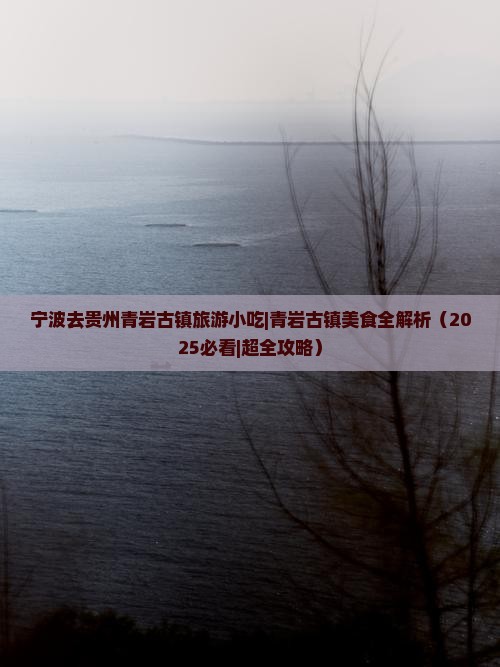 宁波去贵州青岩古镇旅游小吃